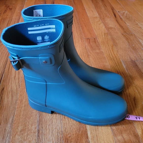 💃🏾SALE💃🏾Hunter Women's Original Refined Short Waterproof Rain - Picture 12 of 14